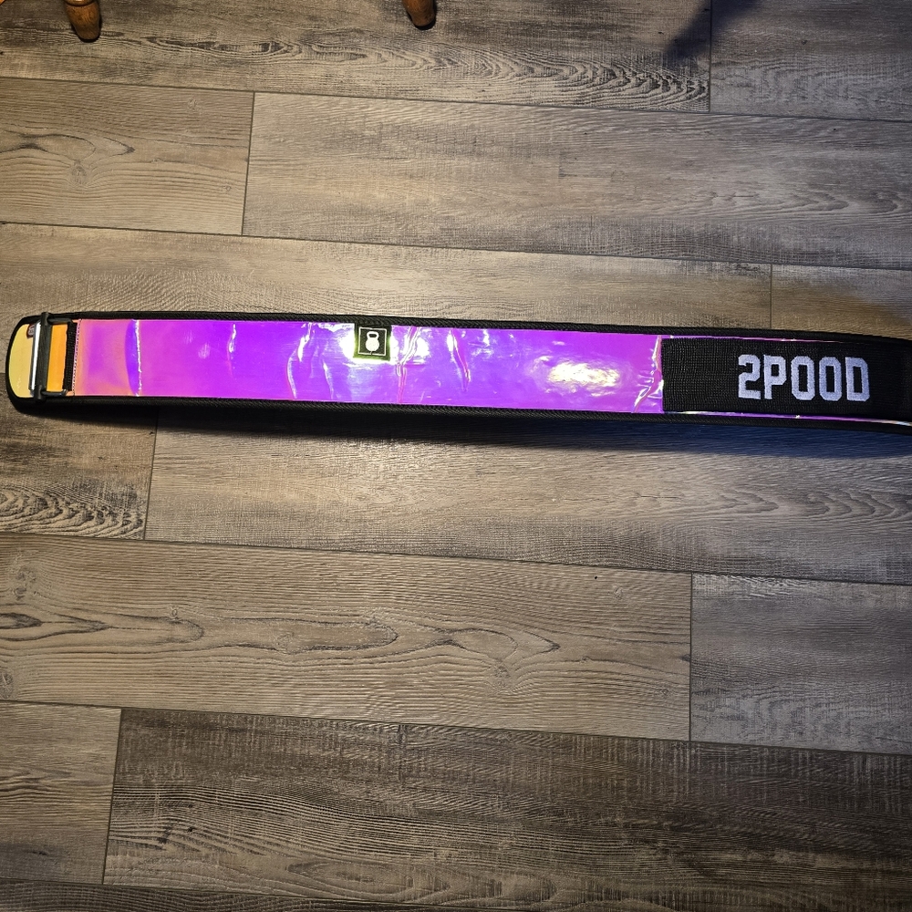 2POOD 4" Weightlifting Belt ~ All The Rave